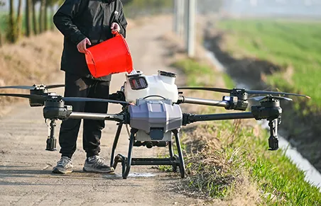 Spraying in one, fast switching.