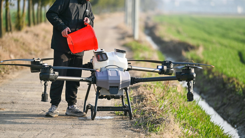Spraying in one, fast switching.